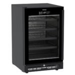Adega de Vinhos de Embutir Venax Touch 24 Garrafas Preto Porta Invertida - Imagem 2
