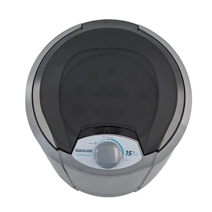 Centrifuga De Roupas Giromax 15Kg CT1502PR Prata Suggar 220V - Imagem 4
