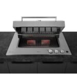 Churrasqueira Fischer de Embutir Cooktop Inox à Gás Bivolt 31200-83551