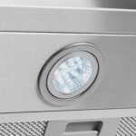 Coifa de Parede Fogatti Slim 80cm Vidro Curvo Inox - Imagem 3
