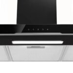 Coifa e Depurador de Parede eos 90cm Touch Inox Preta 110V - Imagem 2