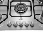 Cooktop 5 Bocas à Gás Electrolux GT75X com Acendimento Automático e Mesa de Inox - Imagem 3