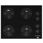 Cooktop Brastemp 4 Bocas Acendimento Automático e Discos Esmaltados BDD61AE