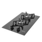Cooktop Mesa Vidro 2 Queimadores à Gás Suggar Preto Bivolt - Imagem 2
