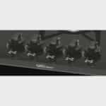 Cooktop a Gás Fischer 5 Bocas com Mesa de Vidro Preto – Bivolt - Imagem 3