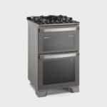 Fogão 4 bocas Electrolux Cinza Experience com Mesa de Vidro, Duplo Forno e PerfectCook360 (FE4DC) - Imagem 3