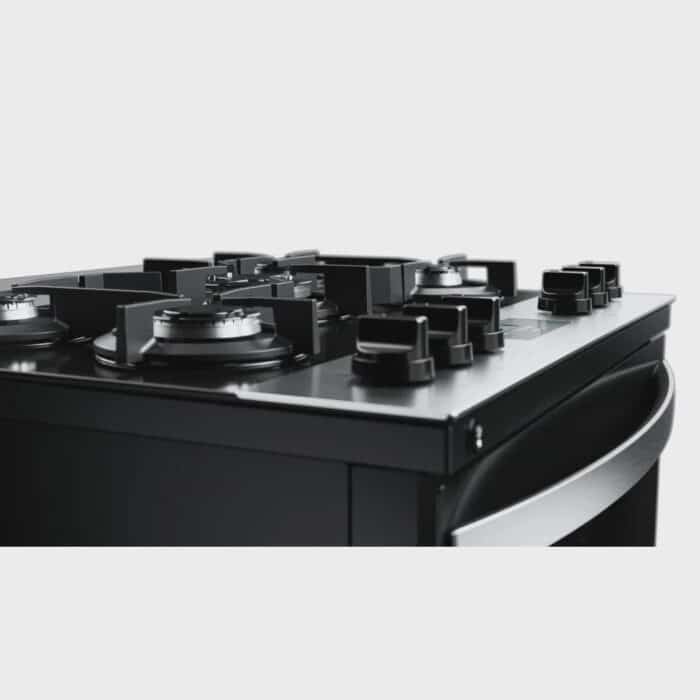 Fogão Brastemp 5 Bocas Cor Inox Com Mesa de Vidro, Turbo Chama e Timer - BFS5XAR - Imagem 5