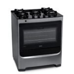Fogão Consul CFS5VAR 5 Bocas com Trempe de Ferro Fundido e Mesa de Vidro Inox - Bivolt - Imagem 2