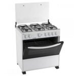 Fogão De Piso 6 Bocas Forno 95 Litros Esmaltec Branco Bivolt - Imagem 2