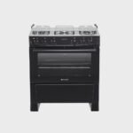 Fogão De Piso Atlas Monaco Plus 5 Bocas Preto – Bivolt