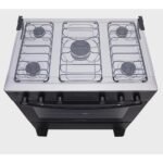 Fogão De Piso Atlas Monaco Plus 5 Bocas Preto – Bivolt - Imagem 4