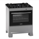 Fogão Suggar Neo Max 5 Bocas Inox Mesa de Vidro FGV503PRIX Bivolt
