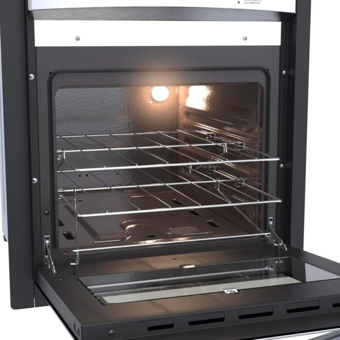 Fogao a Gas de Embutir 4 Bocas Venax Gaudi Prisma Vitreo el Inox - Imagem 4