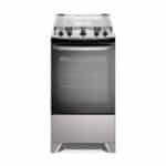 Fogão a Gás de Piso 4 Bocas Electrolux em Inox com VaporBake - FE4IS