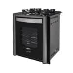 Fogão de Embutir Fischer 4Q Gran Cheff com Grill Mesa Vidro - Imagem 2