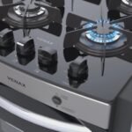 Fogão de Embutir Venax Gaudi Prisma 4 Bocas Inox Bivolt - Imagem 3