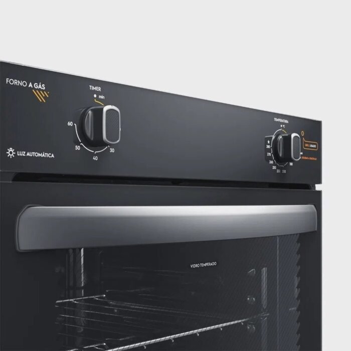 Forno de Embutir a Gás Continental 80L com TOPLimpaFácil (OC8GM) - Imagem 2