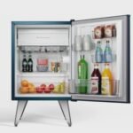 Frigobar Brastemp Retrô 76L Azul Marinho 110V BRA08HZANA - Imagem 4
