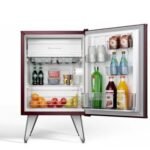 Frigobar Brastemp Retrô 76L Marsala 110V BRA08HGANA - Imagem 4
