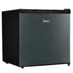 Frigobar Midea 45 Litros Compact Black Edition Mrc06b1 Preto com Inox - Imagem 2