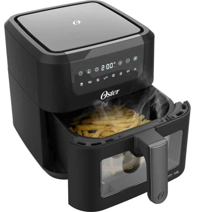 Fritadeira Sem Óleo Oster 4,6L 1500W Ofrt970 Preto - 127V - Imagem 3