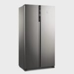 Geladeira Electrolux Frost Free Inverter 435L Efficient com AutoSense Side by Side cor Inox Look (IS4S) - Imagem 2