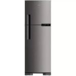 GeladeiraRefrigerador Brastemp Frost Free BRM44 375 Litros - Evox - 110v