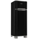 GeladeiraRefrigerador Esmaltec 276 Litros, RCD34, Cycle Defrost, 2 Portas, Preto - Imagem 2