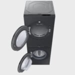 Lavadora e Secadora Samsung Bespoke ai WH17D Laundy 17Kg Black 110V WH17DBH570GVAZ - Imagem 4