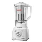 Liquidificador Mondial L-99 Com Filtro Copo De Plástico Com 3 Velocidades + Pulsar 500w Branco - Imagem 2