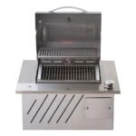 Mini Steak Churrasqueira Gás Embutir Em Inox 304 Tampa - Imagem 2