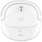 Robô Aspirador de Pó Midea SmartMop 2000 Aspira Passa Pano Varre Bivolt Branco - VRA31BB