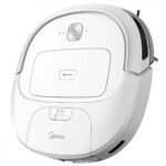 Robô Aspirador de Pó Midea SmartMop 2000 Aspira Passa Pano Varre Bivolt Branco - VRA31BB - Imagem 3
