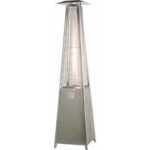 Aquecedor Externo Quartzo Piramide Aço Inox 2,20m - Premium