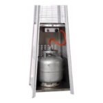 Aquecedor Externo Quartzo Piramide Aço Inox 2,20m - Premium - Imagem 4