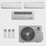 Ar-Condicionado Multi Split Inverter R-32 Gree 30.000 (1x Evap hw 9.000 + 1x Evap hw 12.000 + 1x Evap hw 24.000) QuenteFrio 220V
