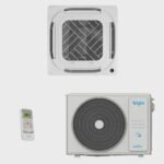 Ar-Condicionado Split Cassete Inverter 4 Vias R-32 Elgin Eco 24.000 BTUs Quente/Frio 220V Monofásico