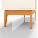 Buffet Aparador 3 Portas Ripado Astúrias 136cm - Imagem 3