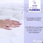 Cama Box com Colchão Casal Molas Ensacadas Alto 138x188cm Premium Sleep Branco bf Colchões - Imagem 4