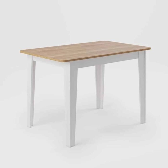 Conjunto Sala de Jantar Mesa Nicoli Retangular 110x68cm com 4 Cadeiras Delta - Imagem 2
