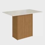 Conjunto Sala de Jantar Mesa com 4 Cadeiras Dalila Yescasa - Imagem 3