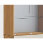 Cristaleira Classic 1G Nature com Off White - Imcal Móveis - Imagem 3